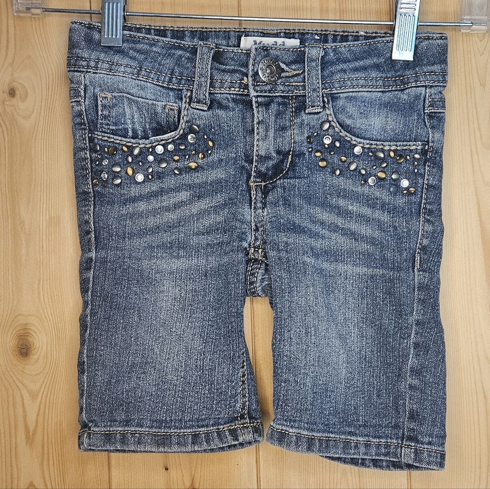 Mudd Kids Denim Shorts with Studded Detail